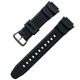 Спортивный ремешок Primo 18mm для часов Casio AE-1500 / AE-1500WH / AE-1500WHX Primo SIL-CASIO-S810 черный - изображение 1