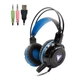 Игровые наушники с микрофоном Jedel GH215 Balck-Blue - изображение 2