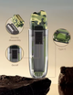 Професійна електробритва Kemei KM-TX7 Shaver прозорий корпус - зображення 5