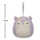 М'яка іграшка на кліпсі Squishmallows Білка Сідні 9 см (SQCP00180) - зображення 2