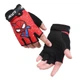 Перчатки велосипедные Sporty беспалые детские спортивные Spidey Red L - изображение 1