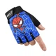 Рукавички велосипедні Sporty безпалі дитячі спортивні Spidey Blue L - зображення 2