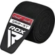 Бинти на коліна RDX K1 GYM Knee Wraps Full Black 2м 1506122 - зображення 4