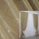 Комплект готових штор VR-Textil Льон Савана № 982ш Бежевий 150х270 см 2 шт (30-784) - зображення 1