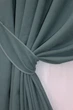 Комплект готовых штор VR-Textil Микровелюр SPARTA № 965ш Серо-голубой 100х285 см 2 шт (31-397) - изображение 3