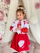 Костюм вишиванка для дівчинки Троянди 116 - изображение 1
