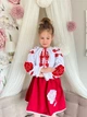 Костюм вишиванка для дівчинки Троянди 116 - изображение 2