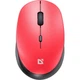 Мышь компьютерная Defender MB-027 беспроводная 800/1200/1600 dpi Красный - изображение 1