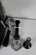 Рожкова кавова машина з кавомолкою, еспрессо машина Klarstein Bella Cafe Black 1550 W, 20 bar кофемашина в вінтажному стилі з підсвіткою та сенсорним керуванням, регуляція ступеню помолу, темпер в комплекті БВ - Б/В - зображення 3
