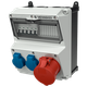 Модуль AMAXX 260x225 мм з роз'ємами 1xCEE32А5п 2xSchuko 1xMCB32А3п/D 2xMCB16А1п/C IP44 | MENNEKES (артикул 920012) - зображення 1