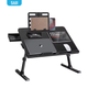 Столик для ноутбука VHG K7 з органайзером та підставкою 17`` 600 x 450мм, Laptop Table, Black - изображение 1
