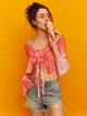 Шорты джинсовые женские Tally Weijl SSHDEMOMO3-EHV 36 Голубые (7612950030414) - изображение 3