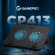 Охолоджуюча підставка для ноутбука GamePro CP413 Black - зображення 8
