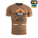 Тактическая M-Tac футболка Odin Coyote Brown койот 2XL - изображение 3