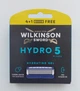 Змінні касети (картриджі леза) для гоління Wilkinson Sword Hydro 5 Hydrating Gel Pro Vitamin B5 - 5 касет - зображення 2