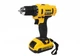 Акумуляторний шуруповерт DeWalt із набором інструментів у пластиковому кейсі 24V 5A/h Li-Ion Жовтий з чорним (14-36-Sh24V5A/h) - зображення 1
