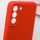 Чохол TPU GETMAN Liquid Silk Full Camera Samsung Galaxy S21 FE Червоний / Red - зображення 5