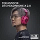 Наушники Logitech g Pro x2 Wireless LightSpeed Magenta (981-001275) - изображение 8