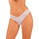Напівпрозорі трусики Obsessive Heavenlly panties XS/S, відкриті сідниці - изображение 1