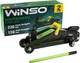 Домкрат гидравлический подкатной Winso 2 т высота 130-330 мм 171700 (5907648384156) - изображение 1