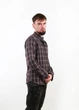 Рубашка мужская MTP L Серо-коричневый (CIL-BU1704-Gray-brown) - зображення 3