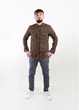 Сорочка чоловіча MTP XL Коричневий (CIL-EX1331-Brown) - изображение 1