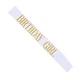 Стрічка через плече на день народження "Birthday girl" white & gold (40-238) - зображення 2