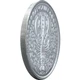 Срібна монета 1oz Ангілья 2 долара 2018 Східні Кариби - зображення 3