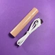 LED+UV USB фонарик для маникюра и наращивания ногтей 3 W персиковый - изображение 2