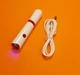 LED+UV аккумуляторный фонарик для маникюра и наращивания ногтей 3 W белый с магнитом - изображение 2