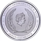 Срібна монета 1oz Сент-Кітс і Невіс 2 долари 2022 Східні Кариби - зображення 2