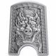Срібний раунд 2oz Щит Doggaebi Chiwoo Cheonwang Південна Корея - зображення 1