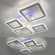 Управляемая светодиодная люстра OVAL ICE RGB 75W 5S SMART 725x500x93мм Белая - изображение 7