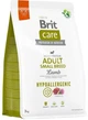 Сухой корм Brit Care Dog Hypoallergenic Adult Small Breed для собак малых пород (ягненок) 3 кг (172650) - изображение 1