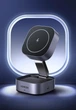 Зарядний пристрій Ugreen 2в1 Magnetic Wireless Charger для iPhone 15/14/13/12 MagSafe, AirPods Pro, AirPods 2/3 - зображення 1