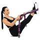 Стрічка для розтяжки стропа з петлями Ezous Stretch Strap I-02 розмір 220х3, 8см 10 петель Grey-Violet - зображення 7