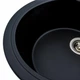 Кухонная мойка VALESO 5847 ONYX матовая Черная (SP000047293) - изображение 5