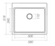 Кухонна мийка Platinum 5852 VESTA (SP000025117) - зображення 5