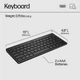 HP Клавіатура 350 Compact Multi-Device BT UKR black - изображение 8