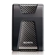 Внешний жесткий диск 1 TB ADATA DashDrive Durable HD650 Black (AHD650-1TU31-CBK) - изображение 1