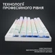Клавиатура беспроводная Logitech G Pro X TKL Lightspeed Tactile White (920-012148) - изображение 8