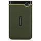Внешний жесткий диск 1 TB Transcend StoreJet 25M3 Military Green (Slim) (TS1TSJ25M3G) - изображение 1