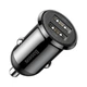 Автомобильное зарядное устройство Baseus Grain Pro 2x USB Black (CCALLP-01) - изображение 1