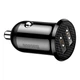 Автомобильное зарядное устройство Baseus Grain Pro 2x USB Black (CCALLP-01) - изображение 3