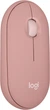 Миша бездротова Logitech Pebble Mouse 2 M350s Tonal Rose (910-007014) - зображення 2