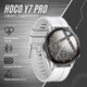 Смарт-часы Hoco Y7 Pro 240 мАч IP67 для Android и iOS (металлический) - изображение 1