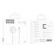Беспроводное Зарядное Устройство Hoco CW46 Apple Watch 1-8, SE/SE2, Ultra Цвет Белый - изображение 2