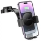 Автомобильный держатель для смартфона Hoco HW14 Speed Wireless 15W, Black-Gray - изображение 3