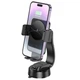 Автомобильный держатель для смартфона Hoco HW14 Speed Wireless 15W, Black-Gray - изображение 4