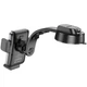 Автомобильный держатель для смартфона Hoco HW14 Speed Wireless 15W, Black-Gray - изображение 6